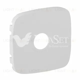 Valena ALLURE.Лицевая панель для розеток ТВ.Белая 754765 754765