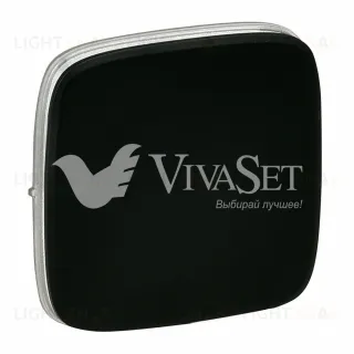 Valena ALLURE.Лицевая панель для выключателей одноклавишных.Антрацит 755008 755008