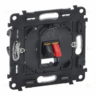 Valena IN'Matic Механизм одинарной аудиорозетки с пружинными зажимами. 753072 753072