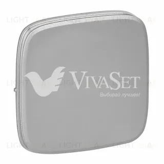 Valena ALLURE.Лицевая панель для выключателей одноклавишных.Алюминий 755007 755007