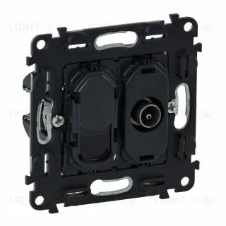 Valena IN'Matic Механизм розетки TV "звезда" и интернет RJ45 Кат.6 экранированный 753055 753055