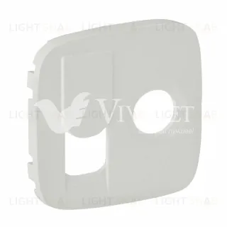 Valena ALLURE.Лицевая панель розетки TV-RJ45.Жемчуг 754839 754839