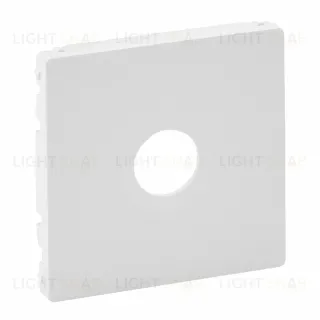 Valena Life. Панель лицевая для розеток ТВ. Белая 754760 754760