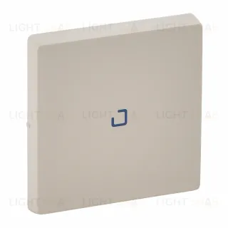 Valena Life. Лицевая панель для выключателя одноклавишного с подсветкой/индикацией.Слоновая кость 755101 755101