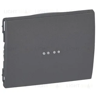 Legrand Galea Life Темная Бронза Клавиша 1-ая c точечной подсветкой 771234 771234
