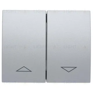Legrand Galea Life Алюминий Клавиша 2-я для жалюзийного выключателя 771314 771314