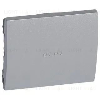 Legrand Galea Life Алюминий Клавиша 1-ая c точечной подсветкой 771334 771334