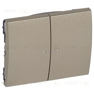 Legrand Galea Life Титан Клавиша 2-ая c точечной подсветкой 771479 771479