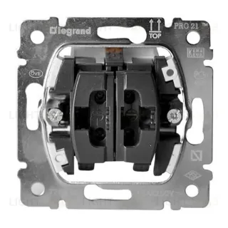 Legrand PRO 21 Мех Выключатель 2-х клавишный 775805 775805