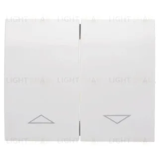 Legrand Galea Бел Клавиша 2-я для жалюзийного выкл. 777014 777014