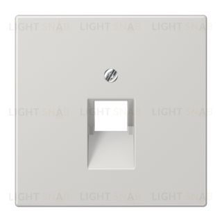 Jung LS 990 Светло-серый накладка 1-ой наклонной ТЛФ/комп розетки LS969-1UALG LS969-1UALG