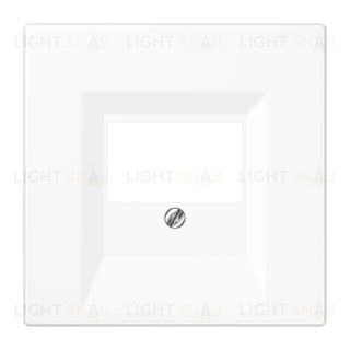 Jung LS 990 Белая накладка розетки ТАЕ, моно/стерео-аудиорозетки LS969TWW LS969TWW