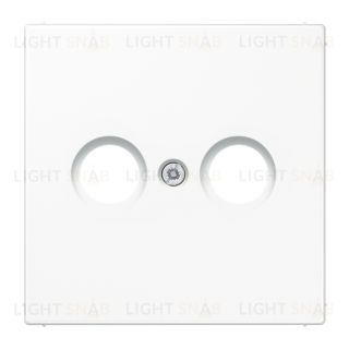 Jung LS 990 Белая накладка TV-FM розетки LS990TVWW LS990TVWW