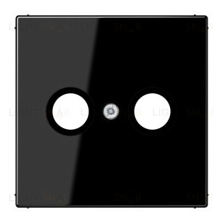 Jung LS 990 Черный накладка TV-FM розетки LS990TVSW LS990TVSW