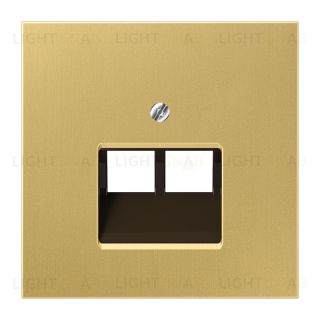 Jung LS 990 Накладнка на двойные UAE-розетки, Классик ME2969-2UAC ME2969-2UAC