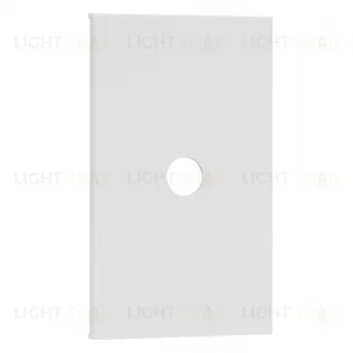 Meiton TV накладка/вывод кабеля 2-ух модульная цвет-белый матовый AW08M2 AW08M2