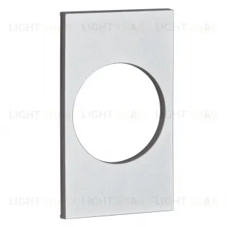 Meiton Накладка на розетку 220V с/з со шторками винтовой зажим 16A (серый матовый) AS04 AS04