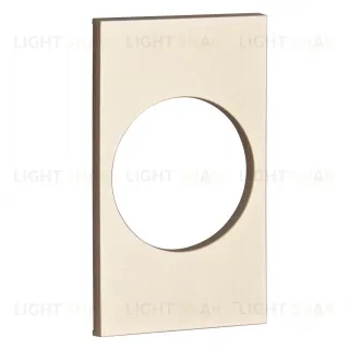 Meiton Накладка на розетку 220V с/з со шторками винтовой зажим 16A (шампань матовый) ACH04 ACH04