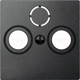 Merten SM Антрацит Накладка розетки TV-FM/TV-FM-SAT MTN297514 MTN297514