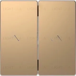 Клавиша двойная для жалюзи Merten D-life шампань металл MTN3855-6051 MTN3855-6051