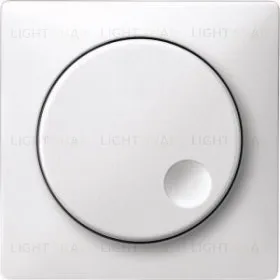 Merten SD Бел Накладка светорегулятора поворотного (термопласт) MTN5250-4019 MTN5250-4019