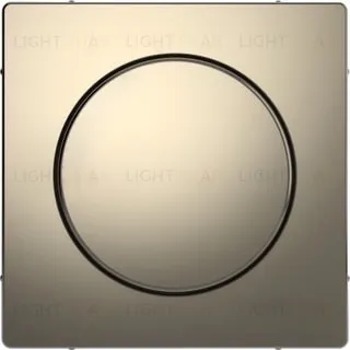 Лицевая панель поворотного светорегулятора Merten D-life никель металл MTN5250-6050 MTN5250-6050