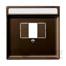Merten SD Коричневый Накладка для TAE/аудио/USB механизмов MTN4250-4015 MTN4250-4015