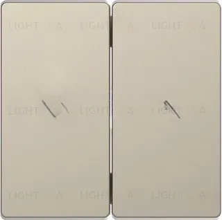 Клавиша двойная для жалюзи Merten D-life сахара MTN3855-6033 MTN3855-6033