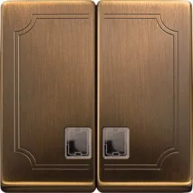 Merten SD Античная латунь Клавиша 2-ая с/п MTN413543 MTN413543