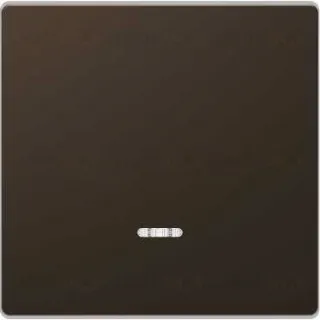 Клавиша одинарная с окошком Merten D-life мокко металл MTN3320-6052 MTN3320-6052