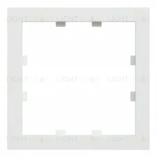 Rikett Адаптер 55х55 мм белый матовый 32881 MW 32881 MW