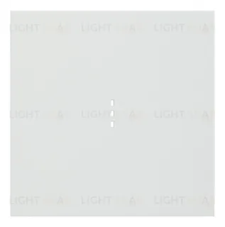 Rikett Клавиша одноклавишного выключателя с подсветкой белый матовый 35602 MW 35602 MW