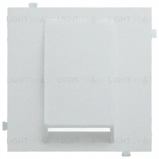 Rikett Лицевая панель для вывода кабеля серебро 35170 SV 35170 SV