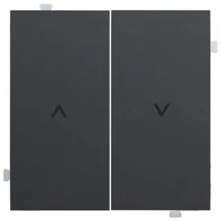 Rikett Клавиши выключателя для жалюзи черный матовый 35613 MB 35613 MB