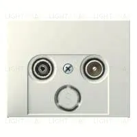 Телевизионная розетка проходная Berker TV-FM 12017002+S2900-10 12017002 + S2900-10