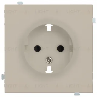 Rikett Лицевая панель для розетки 2к+з латте 35632 LT 35632 LT