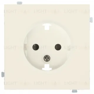 Rikett Лицевая панель для розетки 2к+з кремовый матовый 35632 MC 35632 MC