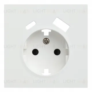 Rikett Лицевая панель для розетки 2к+з с USB A+C белый матовый 35637 MW 35637 MW