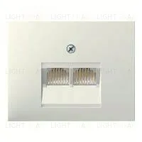 Розетка телефонная двойная Berker RJ11 EPUAE8-8UPO+14097002 EPUAE8-8UPO + 14097002