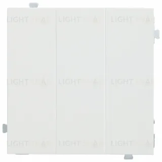 Rikett Клавиши трехклавишного выключателя белый матовый 35661 MW 35661 MW