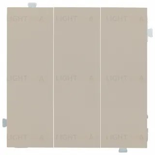 Rikett Клавиши трехклавишного выключателя латте 35661 LT 35661 LT