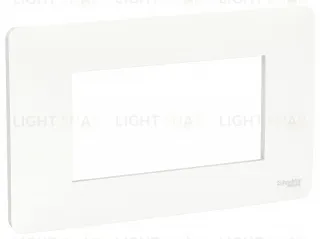 Рамка на 4 модуля Schneider Electric Unica Studio, белый NU210418 NU210418