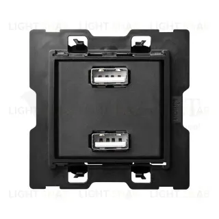 Simon 100 Зарядное устройство 2хUSB 230В~ c 2 выходами 2.1A 5В 10000381-039 10000381-039