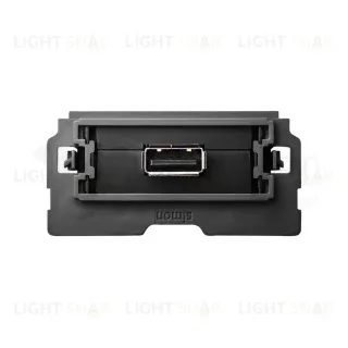 Simon 100 Зарядное устройство USB SmartCharge 230В~ c 1 выходом 2.1A 5В 10000380-039 10000380-039