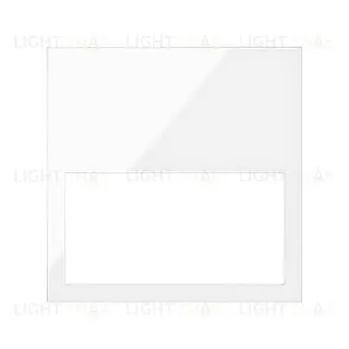 Simon 100 Белый глянец Рамка «минимум» на 1 пост 10001610-130 10001610-130