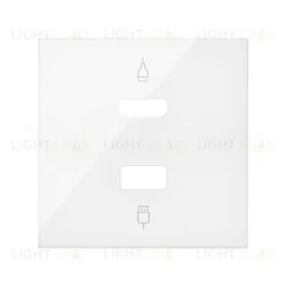 Simon 100 Белый глянец Накладка розетки HDMI + USB 10001095-130 10001095-130