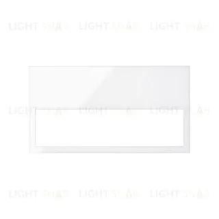 Simon 100 Белый глянец Рамка «минимум» на 2 поста 10001620-130 10001620-130