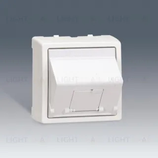 Адаптер на 1 RJ45 алюминий 73085-63 73085-63