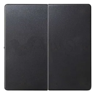 Simon S82 Concept Матовый черный, Клавиша двойная для выключателя 8200026-098 8200026-098