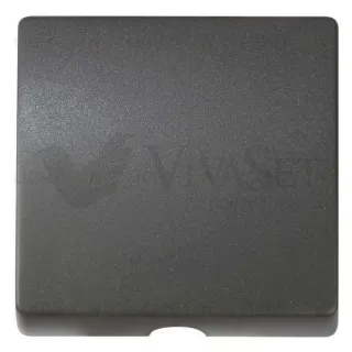 Simon S82 Concept Матовый титан, Накладка для шнурового выключателя и вывода кабеля 8200051-096 8200051-096